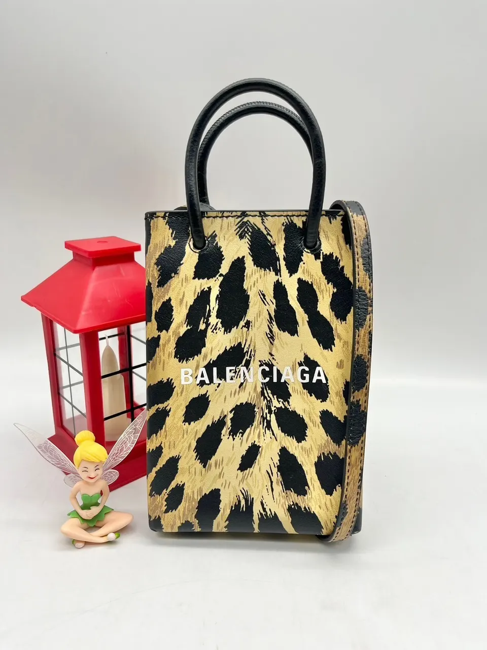 Used Balenciaga Phone bag Leopard รูปที่ 2
