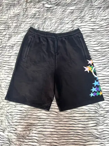 กางเกง Gucci Interlocking G Star Flash Print Cotton Shorts