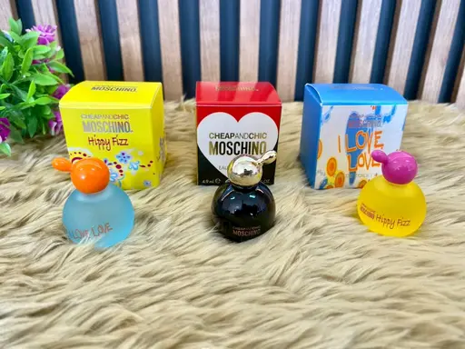 ใหม่‼️ แกะกล่อง เช็ตน้ำหอม Moschino 3กลิ่น 3สไตล์