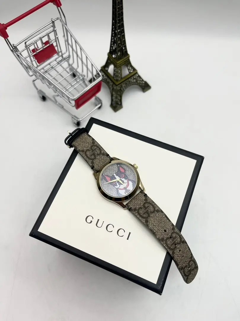 Used Gucci Watch Dog Bosco หน้าเฉย รูปที่ 2