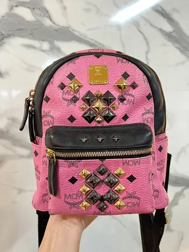 Used Mcm mini backpack มือสองหลุดจำ