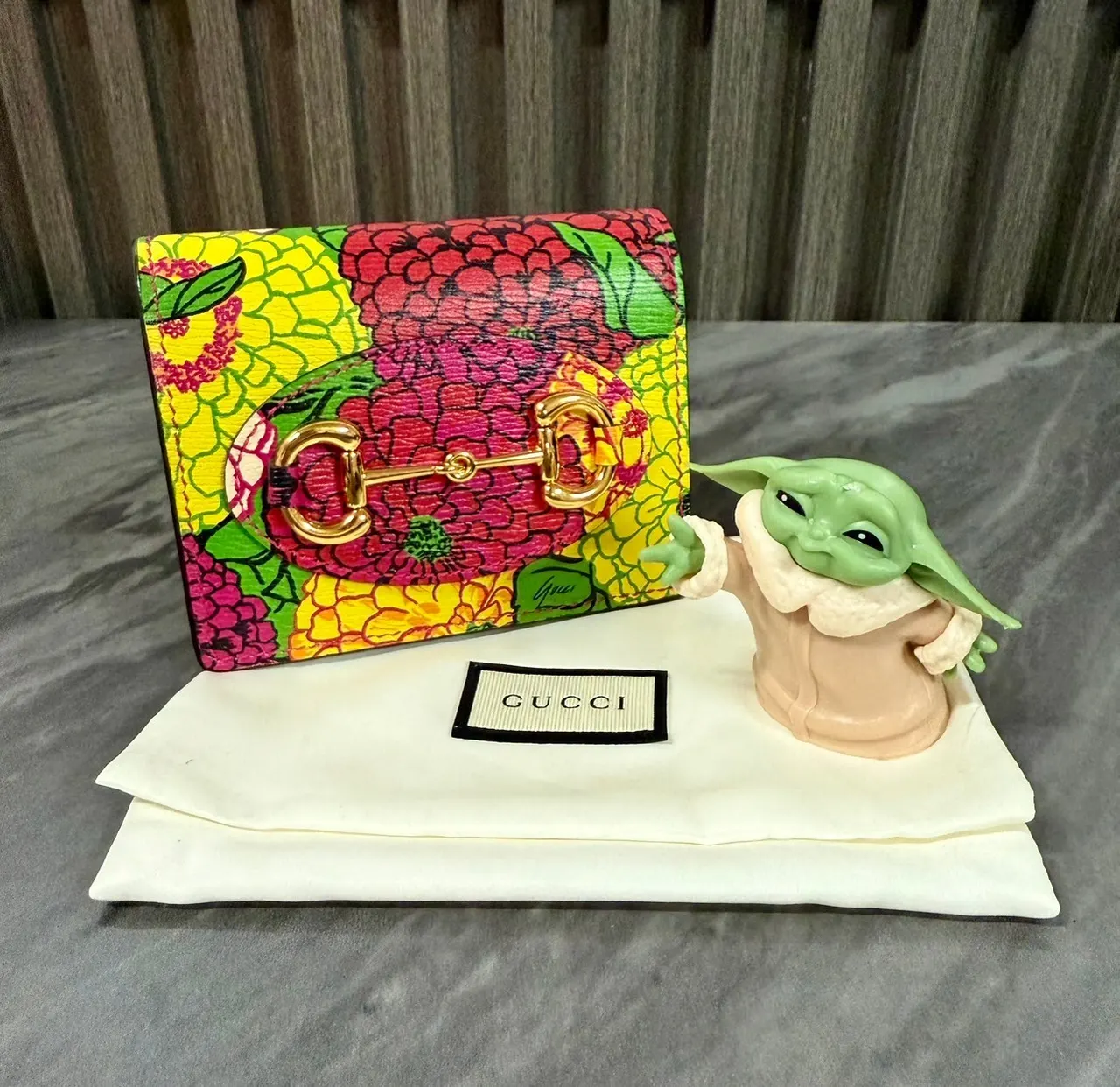 Used Like New Gucci Horsebit KenScitt mini Wallet รูปที่ 2