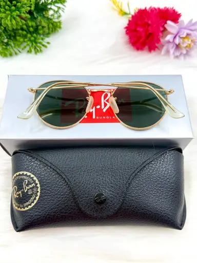 แว่นกันแดด Ray-Ban Round Metal RB3447 001 50▢21