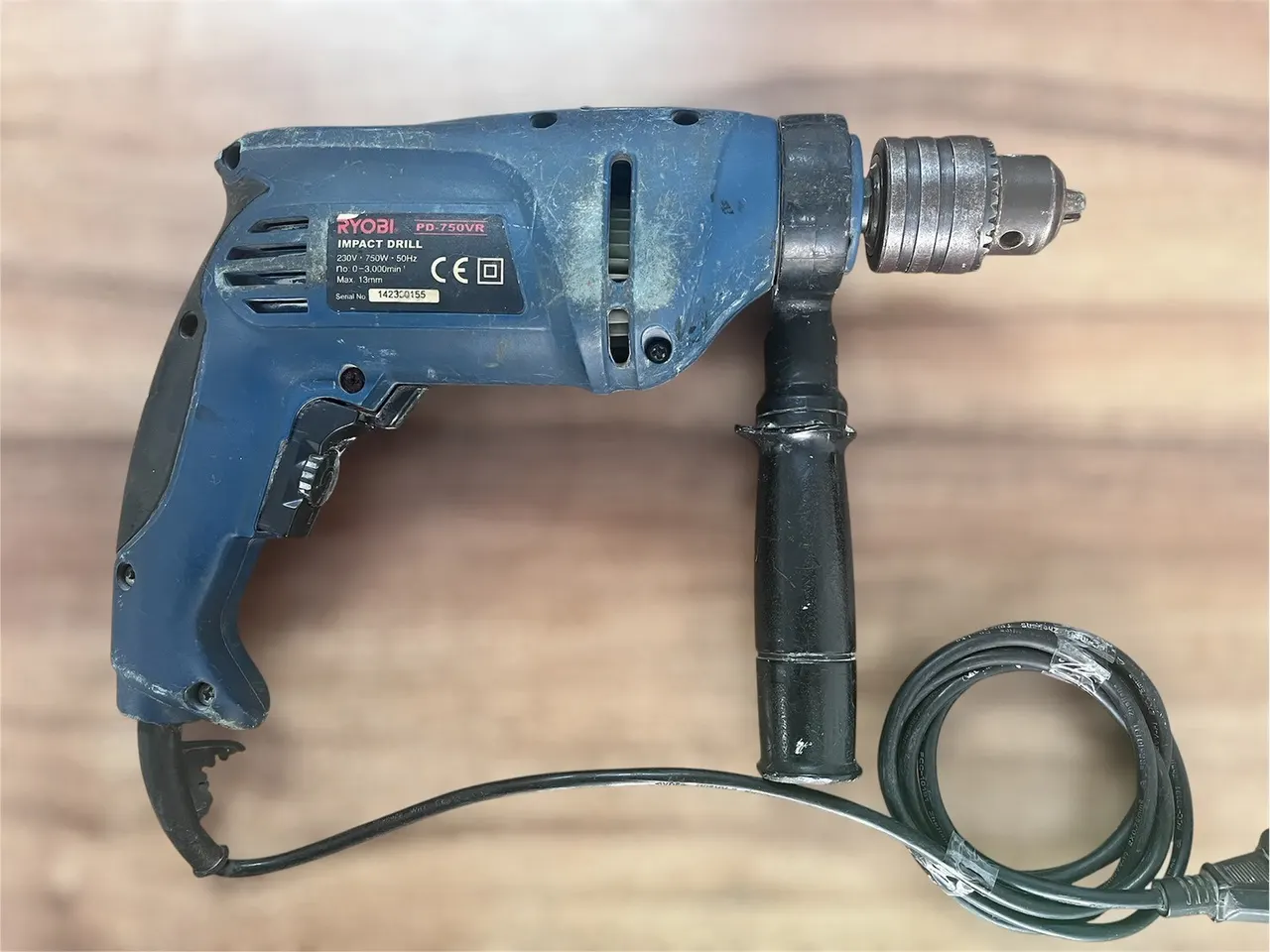 สว่านกระแทก RYOBI PD-750VR 13 MM 750W รูปที่ 2