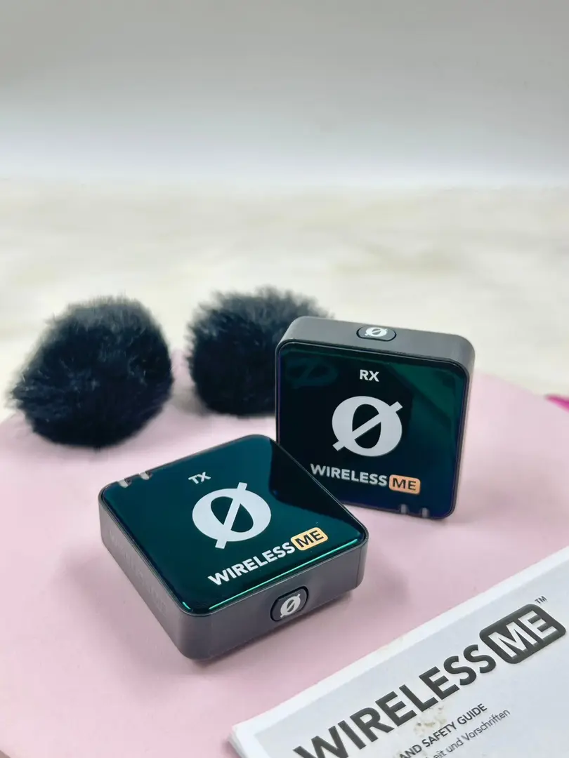 RØDE Wireless ME ไมโครโฟนไร้สาย + Interview GO ด้ามจับไมค์ไร้สาย เซ็ตคู่ สภาพใหม่ใช้งานเเค่ครั้งเดียว รูปที่ 2