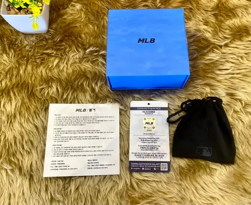 สร้อยแบรนด์ MLBสร้อยคอแท้ งานโซ่เงิน สายสตรีทสุดเท่