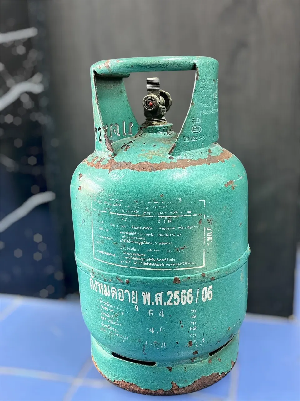 ถังแก๊สจิ๋วแจ๋ว ปตท. ขนาด 4 KG. รูปที่ 2