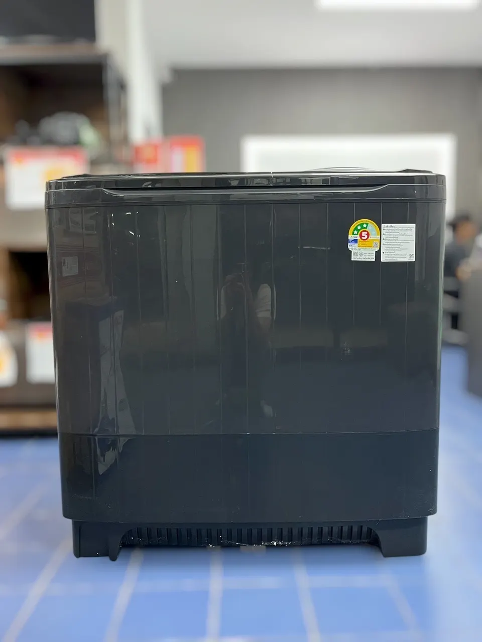 เครื่องซักผ้า 2 ถัง Samsung 13 kg (รุ่น WT13B5040BA/ST) รูปที่ 2