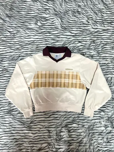 ☕️🍂 adidas Originals Spo Femme Crew Sweatshirt — สี Wonder White (JC6852) 🍂☕️