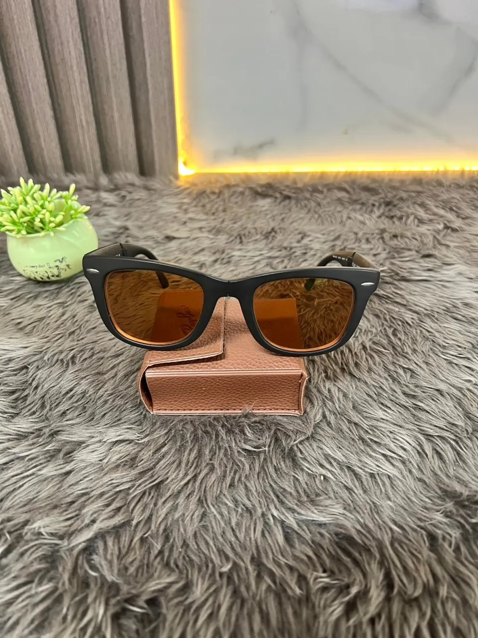 แว่น Ray-Ban Folding Wayfarer RB4105 601/58 Black พับได้ รูปที่ 2