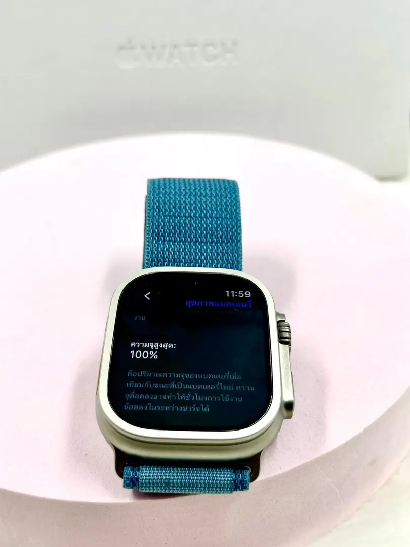 Apple Watch Ultra 3 GPS + Cellular 49mm ประกันศูนย์ถึง 10/11/2026 รูปที่ 2