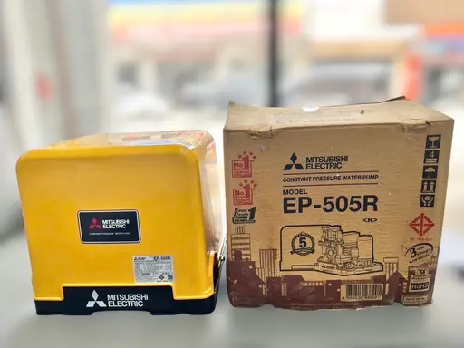มือหนึ่ง‼️ ปั๊มน้ำอัตโนมัติ MITSUBISHI กำลัง 500W รุ่น EP-505R ตัวแรง