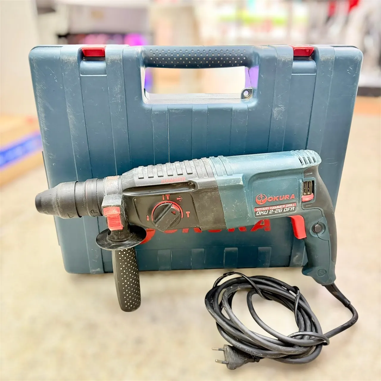 OKURA สว่านโรตารี่ 3 ระบบรุ่น OKU 2-26 DFR 800W รูปที่ 2