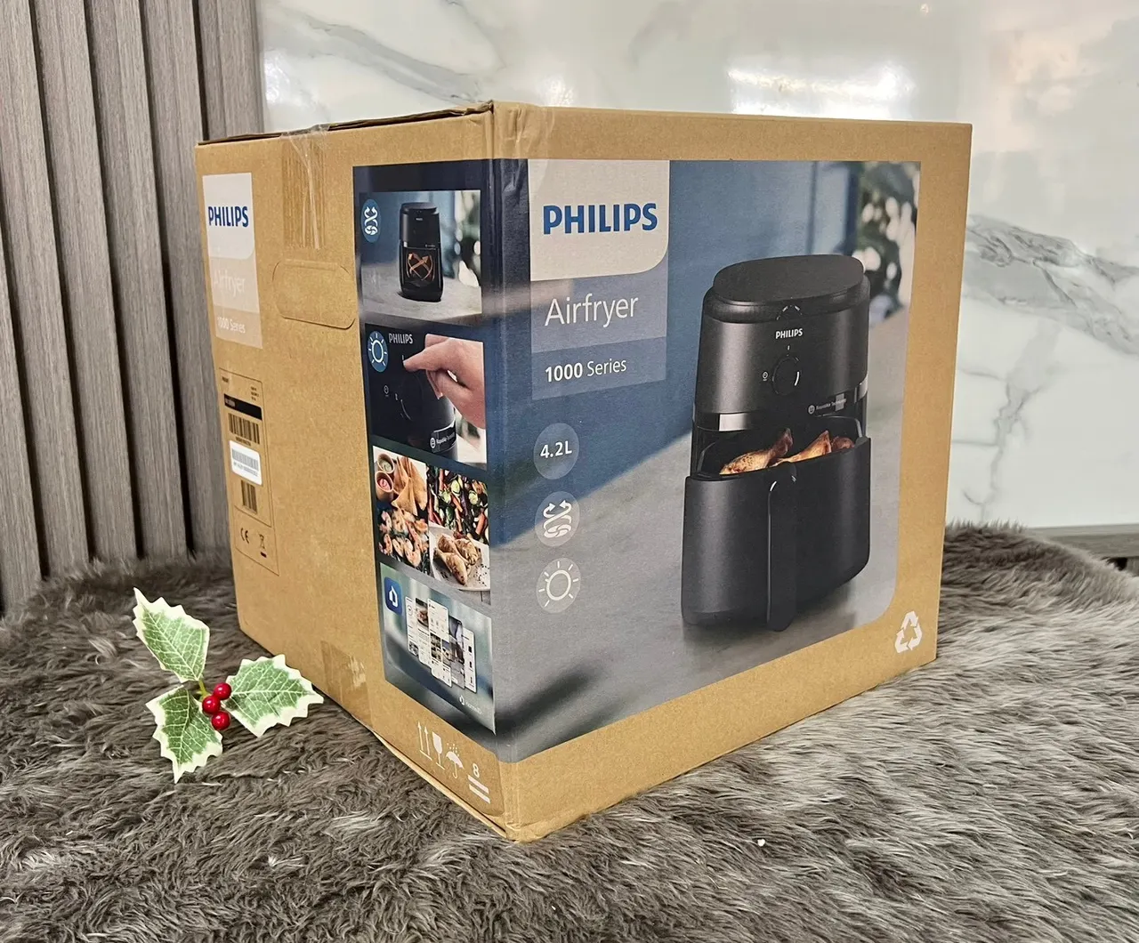 มือหนึ่ง‼️หม้อทอดไร้น้ำมัน PHILIPS Airfryer 1000 series รุ่น NA110/00 รูปที่ 2