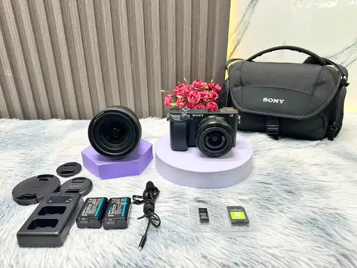 กล้อง Sony a6400 +เลนส์ Sony E PZ 16-50mm