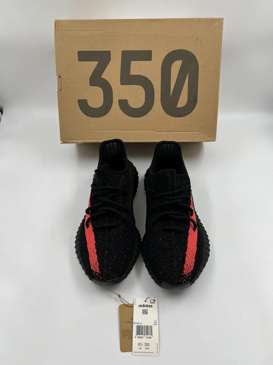 Used like new Adidas Yeezy Boost 350 V2 BY9612 รูปที่ 2