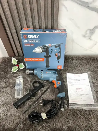 มือหนึ่ง‼️สว่านกระแทกไฟฟ้า SENIX รุ่น PDHE5.5-M-EU