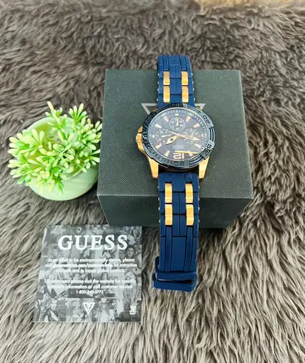 นาฬิกาข้อมือผู้ชาย GUESS รุ่น W0366G4 Oasis Blue