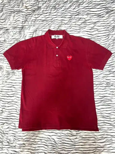 เสื้อโปโลแบรนด์ COMME des GARÇONS PLAY