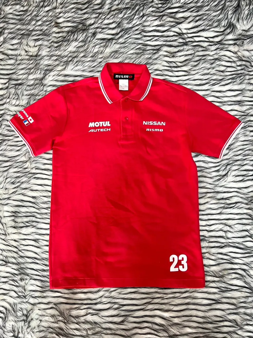 เสื้อโปโลทีมแข่ง Nissan Nismo x Motul Autech Racing รูปที่ 2